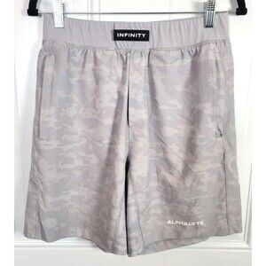 Alphalete Mens Camo Infinity Shorts Size M